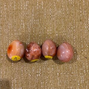 Polished Carnliean Stone Eggs $9 each